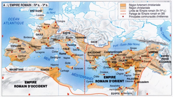Caída del Imperio Romano. s. IV-V (1)